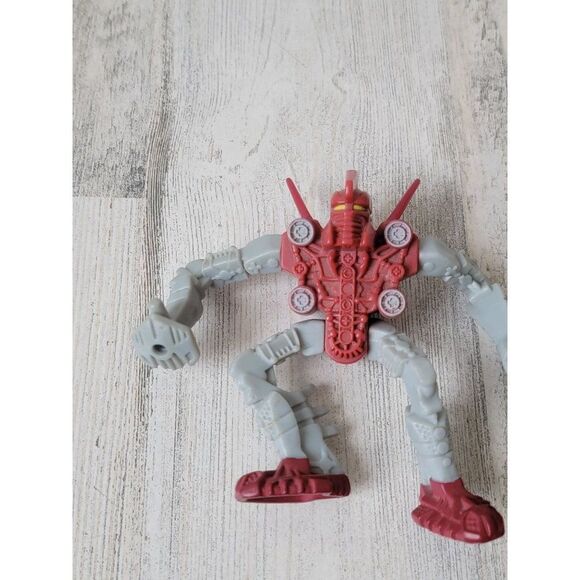 McDonald's Lego 2008 red Gundam robot toy figure - Picture 2 of 5